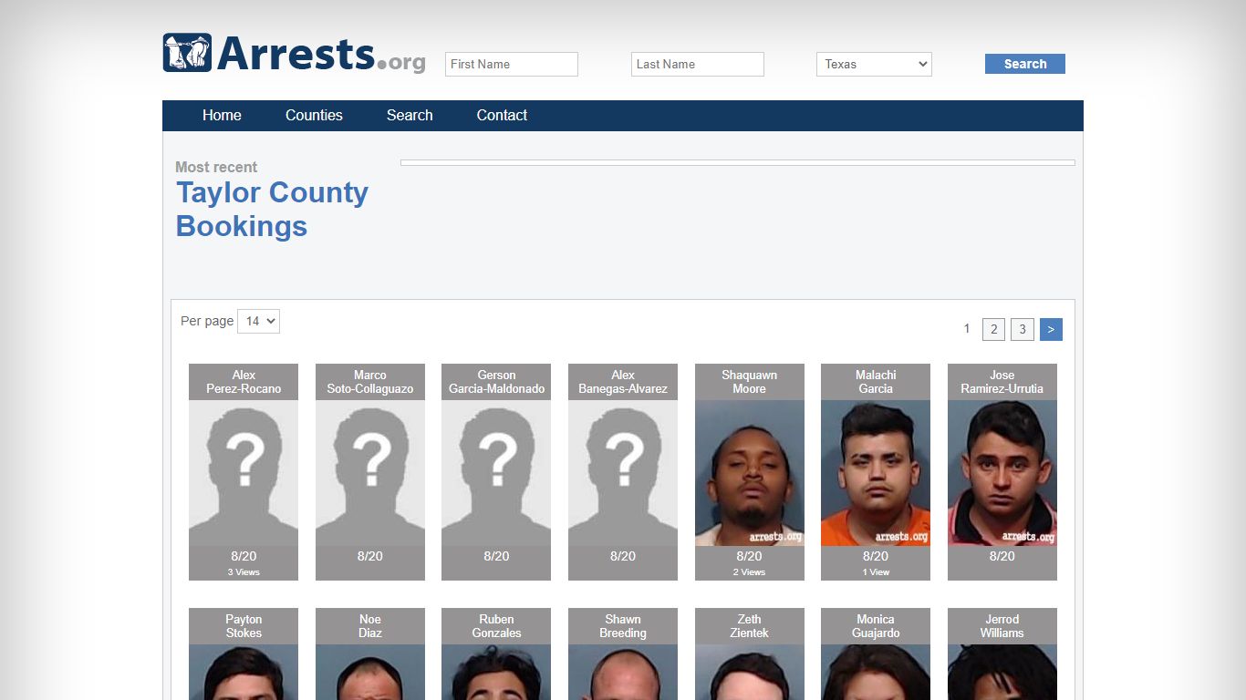 Taylor County Arrests and Inmate Search